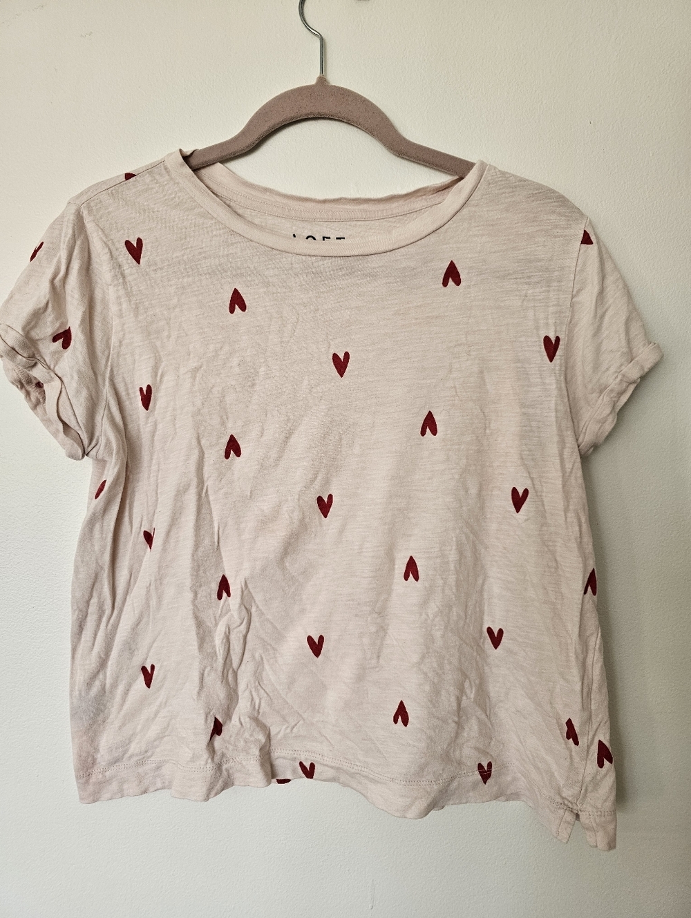 LOFT Heart T Shirt